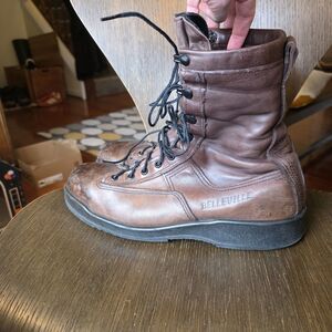 Belleville 330 ST Steel Toe Brown Leather Flight Combat Boots Mens 11R
